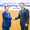“Эрдэнэс Монгол“ нэгдэл БНСУ-ын “Posco international” корпорацтай хамтын ажиллагааны санамж бичиг байгууллаа