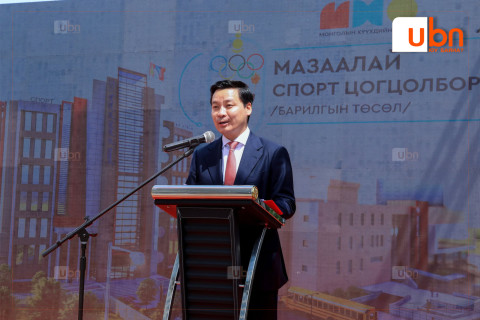 “Хүүхдийн спорт цогцолбор”-ын бүтээн байгуулалт эхэллээ