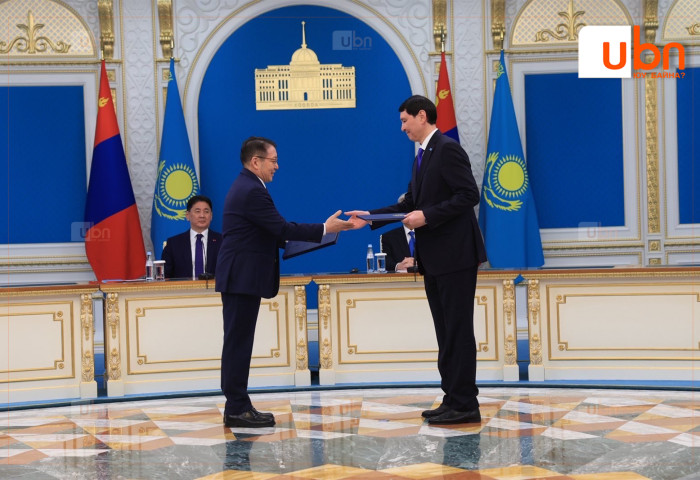 Монголбанк Бүгд Найрамдах Казахстан Улсын Үндэсний банктай хамтын ажиллагааны санамж бичиг байгууллаа
