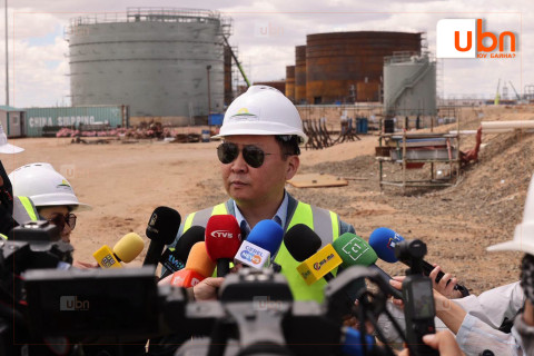 Э.Бат-Амгалан: Газрын тос боловсруулах үйлдвэрийг 2028 оны эхний хагаст ашиглалтад оруулахад салбараас шаардагдах бүх зүйлийг дэмжинэ