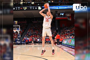 Ш.Энхийн-Од NBA-н драфтаас нэрээ татаж, NCAA-д дахин нэг жил тоглох шийдвэр гаргажээ