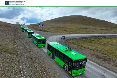 ЭЕРЭГ: “Skywell” загварын 20 цахилгаан шинэ автобус Улаанбаатар хотод орж ирлээ