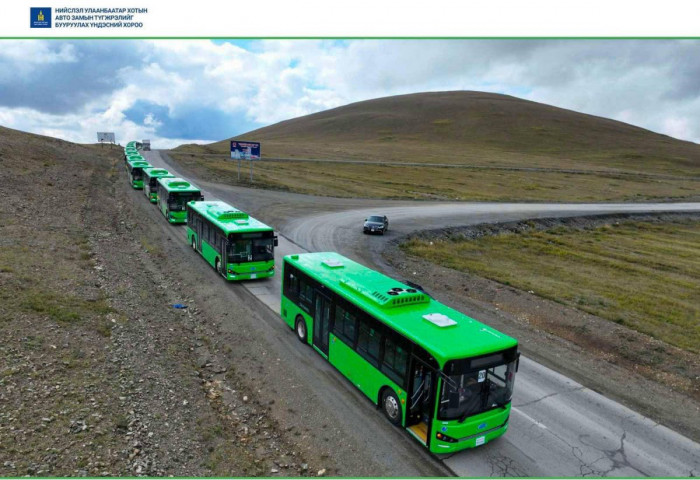 ЭЕРЭГ: “Skywell” загварын 20 цахилгаан шинэ автобус Улаанбаатар хотод орж ирлээ