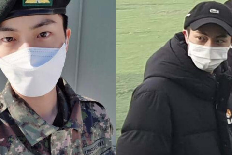 BTS хамтлагийн гишүүн Jin цэргийн авьяастны тэмцээнд тэргүүн байр эзэлж, нэг хоногийн чөлөөгөөр ШАГНУУЛЖЭЭ