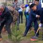 ФОТО: Ерөнхийлөгч У.Хүрэлсүх, НҮБ-ын Ерөнхий нарийн бичгийн дарга Антонио Гутерреш нар мод тарив