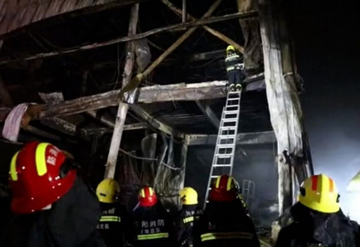 Хятадын төв хэсэгт байрлах үйлдвэрт гал гарч, 36 хүний амь нас үрэгджээ